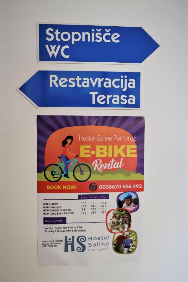 Hostel Soline Portorož Zewnętrze zdjęcie